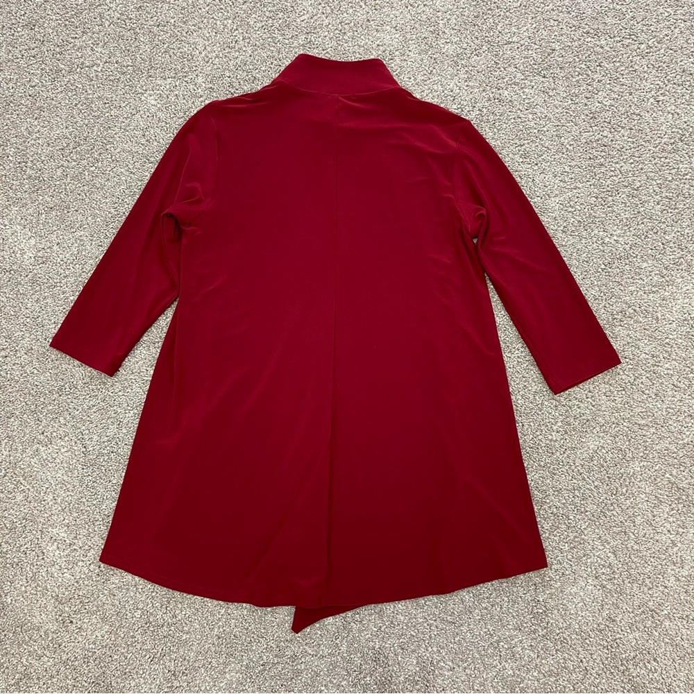 Sympli Maroon Tunic Top - Picture 2 of 5